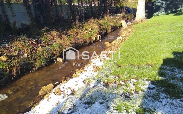 pavillon économique 2 chambres terrain rivière