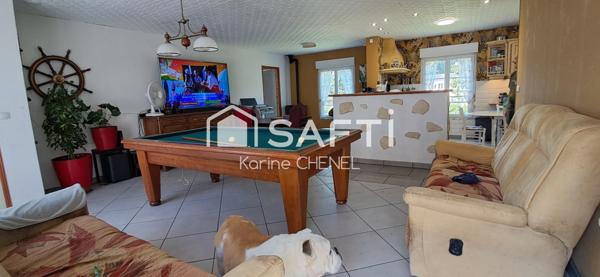 pavillon économique 2 chambres terrain rivière