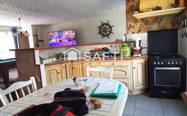 pavillon économique 2 chambres terrain rivière