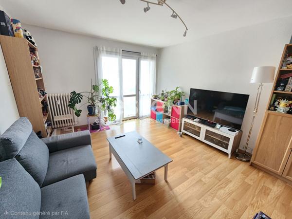 Toulouse Rangueil 31400 à deux pas des Facultés , Agréable T3 de 56.45m² très bien agencé , avec petit balcon, cave et place de parking