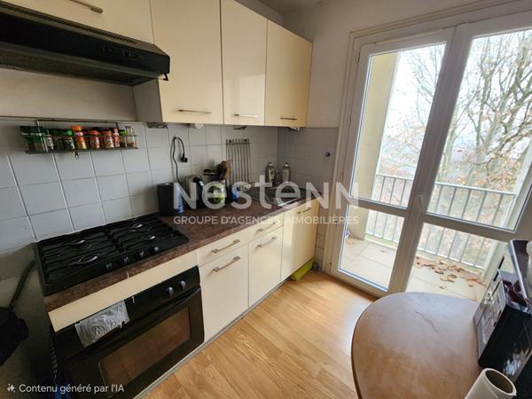 Toulouse Rangueil 31400 à deux pas des Facultés , Agréable T3 de 56.45m² très bien agencé , avec petit balcon, cave et place de parking