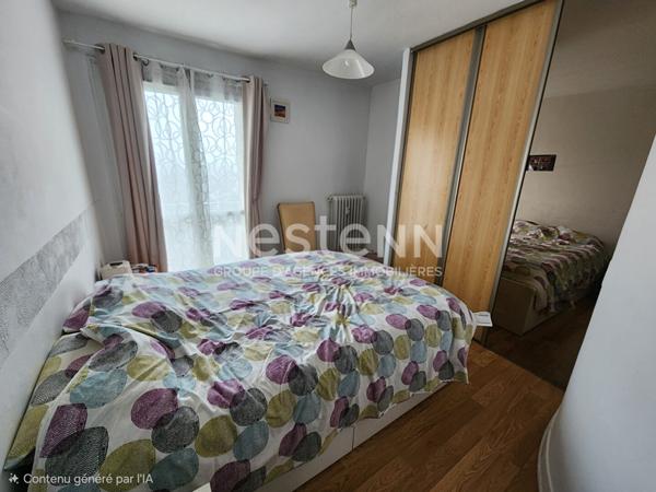 Toulouse Rangueil 31400 à deux pas des Facultés , Agréable T3 de 56.45m² très bien agencé , avec petit balcon, cave et place de parking