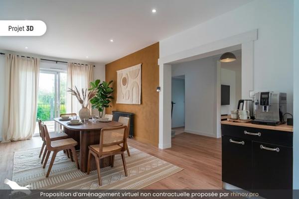 Maison à vendre |  Rosporden |  5 pièces | 120 m²