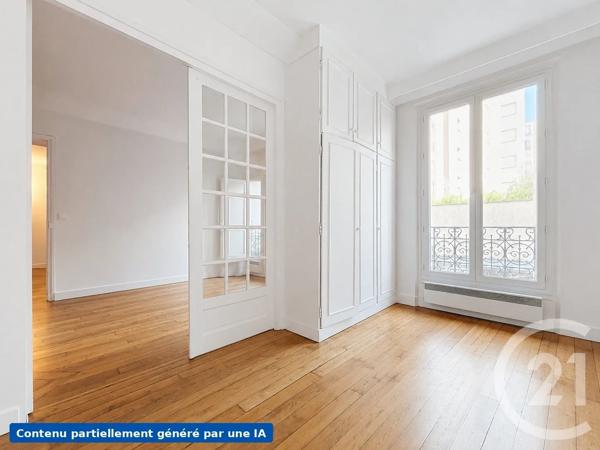 Appartement F2 à vendre  2 pièces - 42,76 m 2   VINCENNES  - 94