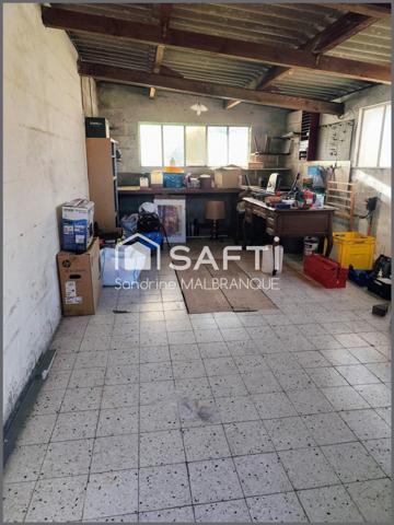 Maison 3 chambres garage cave