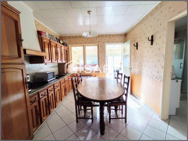 Maison 3 chambres garage cave