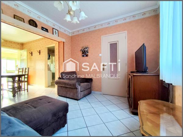 Maison 3 chambres garage cave