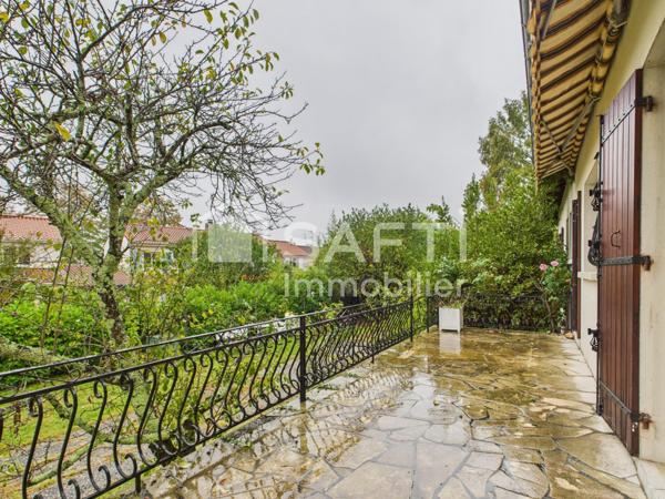 A vendre à Mérignac, maison de 119 m2 - 3 chambres et grand sous-sol