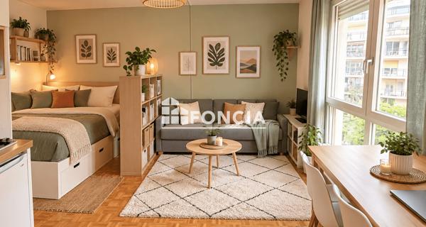 À vendre Studio 30.34 m² - Lyon 69003