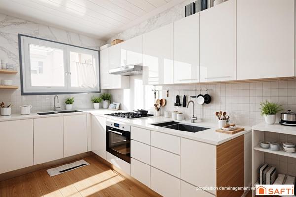 Appartement 4 pièces – 76 m² + terrasse et balcon – Ravalement payé – Hyper centre Longjumeau