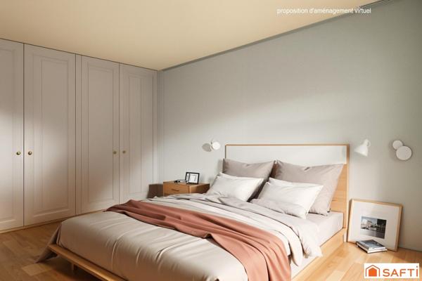 Appartement 4 pièces – 76 m² + terrasse et balcon – Ravalement payé – Hyper centre Longjumeau