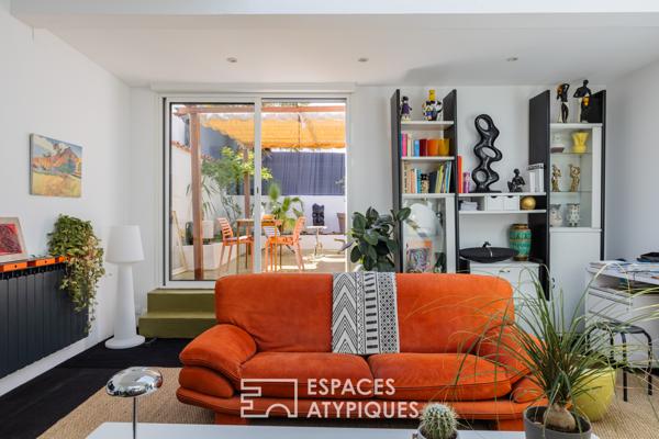 Loft en centre-ville dans une ancienne imprimerie