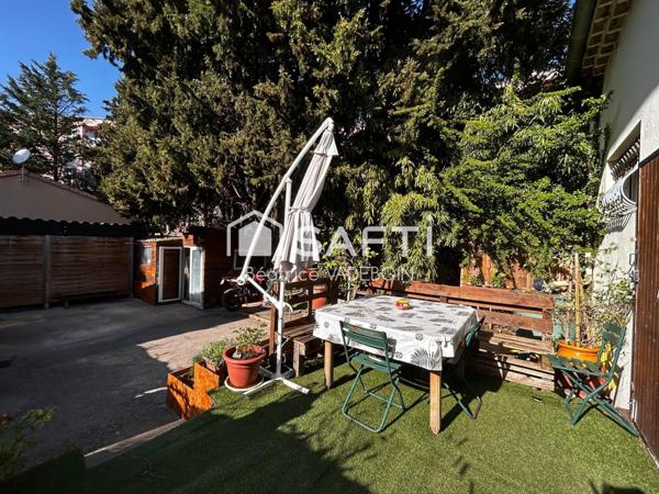 Charmant duplex avec terrasse verdoyante à MONTELIMAR
