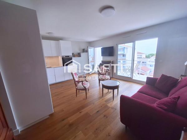 ARCACHON Hyper Centre T2, 43m2, Terrasse, Parking