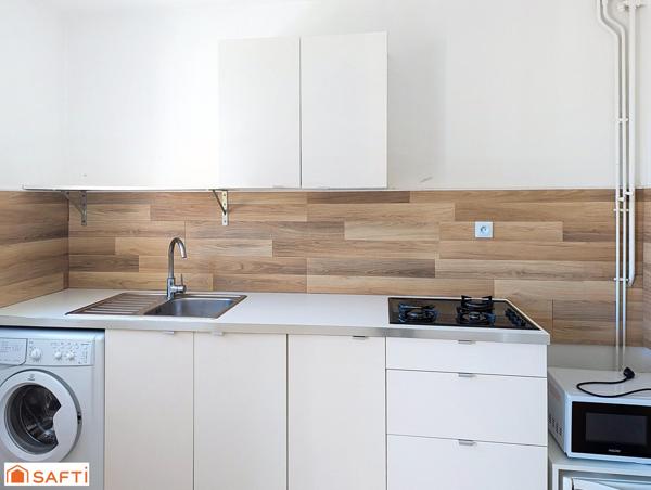 Appartement 2 pièces 37m² - 8ième étage lumineux avec balcon et vue dégagée