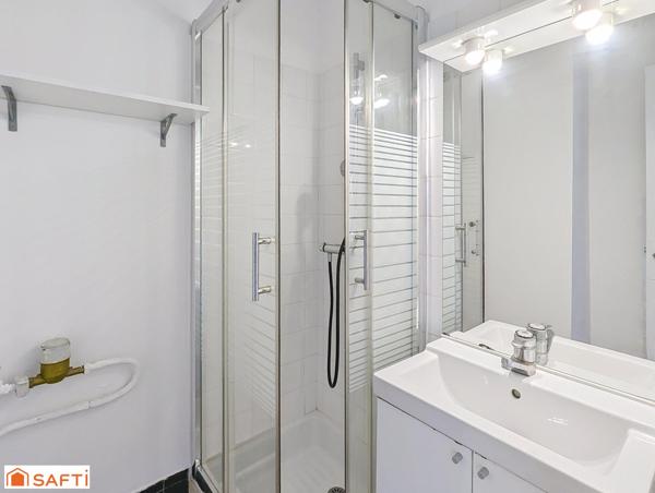 Appartement 2 pièces 37m² - 8ième étage lumineux avec balcon et vue dégagée