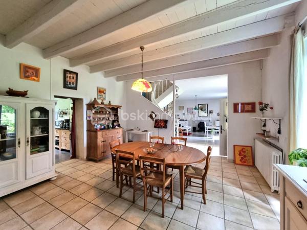 BSK IMMOBILIER 

À seulement 8 minutes du centre-ville et 5 minutes de la voie express, laissez-vous séduire par le charme unique de cette magnifique Maison de Maître datant de 1919, nichée dans un écrin de verdure au cadre bucolique.

Authentique et pleine de caractère, elle a su préserver tout le charme de l’ancien.
À l’extérieur, un superbe jardin arboré et parfaitement entretenu vous invite à la détente avec son potager, son petit bois, ses arbres fruitiers, son poulailler et sa terrasse conviviale… le tout sur plus de 4 000 m² de terrain.

Charmante maison de maître rénovée en 2002 comprenant :

• Rez-de-chaussée : Un salon-séjour d’environ 60 m², une cuisine dinatoire.
• Étage 1 : Une chambre parentale, un WC séparé, un dressing pouvant être utilisé en chambre avec sa salle d’eau (douche et baignoire) attenante.
• Étage 2 : Une chambre d’environ 20 m² avec sa salle d’eau attenante, une deuxième chambre avec sa salle de bains ouverte, un WC séparé, une salle de cinéma d’environ 20 m² avec accès aux combles.

La maison dispose d’un appartement indépendant d’environ 80 m² avec son jardin privatif, comprenant une pièce de vie (salon et cuisine), deux chambres, une salle d’eau et un WC séparé. Il offre des possibilités d’accueil ou de location.

Deux carports ainsi qu’un grand sous-sol viennent compléter cette maison de maître.

✅ Vous serez séduit par :
• Environnement calme
• Proximité immédiate des commodités (commerces, écoles, bus…)
• Charme de l’ancien
• Jardin d’exception
• Logement indépendant


✅ Points techniques :
• PAC
• Panneaux photovoltaïques
• Consommation annuelle d’énergie : 2 200 €/an

--- --- --- --- --- --- --- --- --- --- --- --- --- --- --- --- --- --- --- --- 
⭐ACCOMPAGNEMENT SUR MESURE
Vous souhaitez vendre votre bien ?
Contactez-moi. Evaluation OFFERTE sous 48h !

⭐VENTE IMMOBILIÈRE – Finistère Sud
Échangeons sur votre projet pour définir la meilleure stratégie de vente.

⭐APPORTEURS D'AFFAIRES
Vous connaissez quelqu'un qui souhaite vendre ?
Contactez-moi. Rémunération attractive !
--- --- --- --- --- --- --- --- --- --- --- --- --- --- --- --- --- --- --- ---