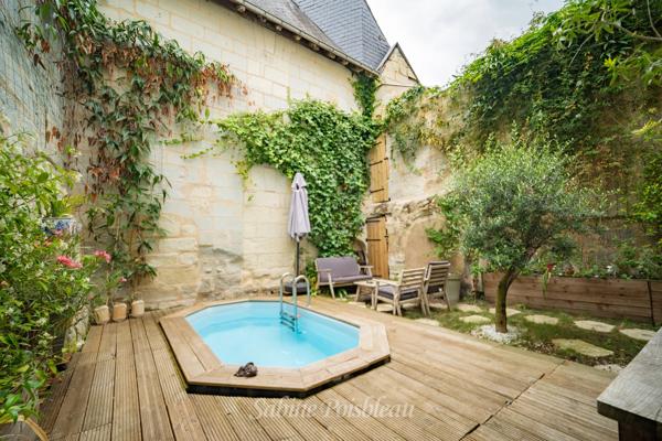 Saumur 49400 maison à vendre 198 m² habitable - petit jardin - 5 chambres - bureau