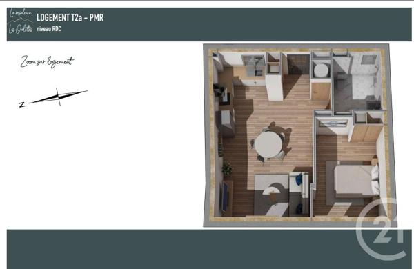 Appartement F2 à vendre  2 pièces - 46,89 m2 CAUTERETS - 65