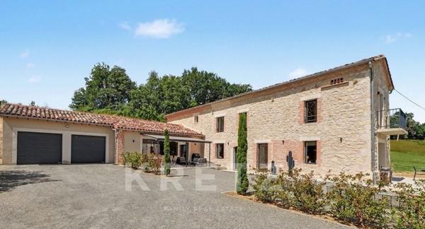 SUPERBE LONGERE VIGNERONNE ENTIEREMENT RENOVEE DANS CADRE D EXCEPTION