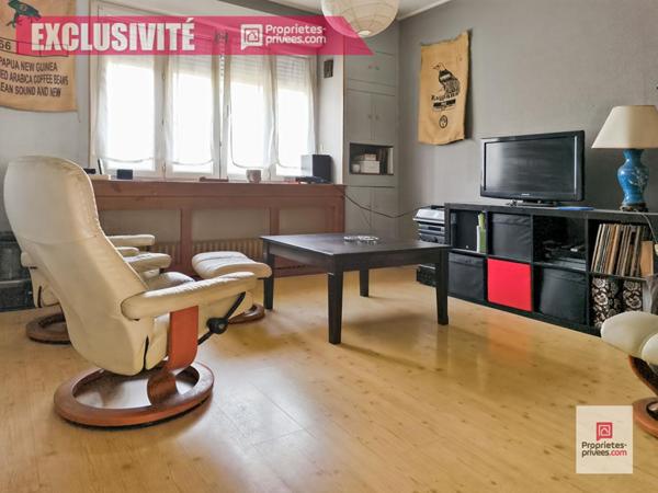 Wattrelos, proche Laboureur, maison de type 1930 avec 4 chambres et terrasse