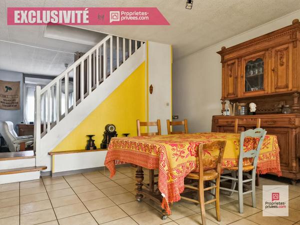 Wattrelos, proche Laboureur, maison de type 1930 avec 4 chambres et terrasse