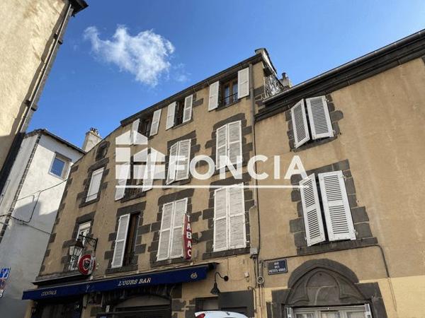 Location Studio 17.49 m² - 17 RUE DES PETITS GRAS Clermont Ferrand 63000