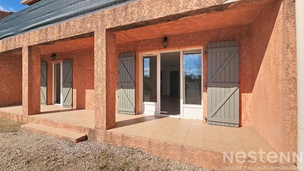 Appartement T3 en rez de chaussée avec terrasse et jardin sur St Maximin