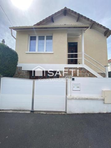 Maison T4 avec rez-de-jardin et jardin CHATEAUROUX