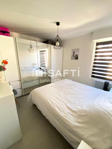 A Colmar St Joseph, au calme dans une impasse, bel Appartement de 3 pièces avec balcon, cave, garage, place de parking