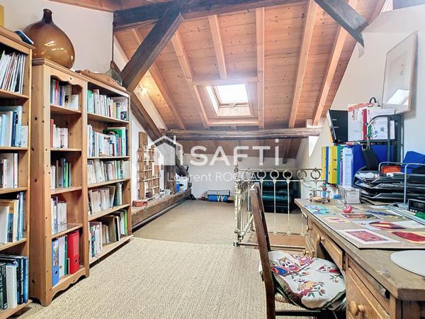 Maison Centre Ville Aime avec jardin et belle terrasse avec vue panoramique