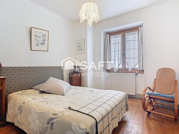 Maison Centre Ville Aime avec jardin et belle terrasse avec vue panoramique