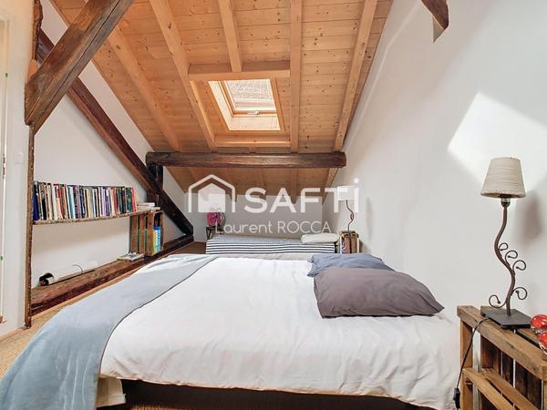 Maison Centre Ville Aime avec jardin et belle terrasse avec vue panoramique