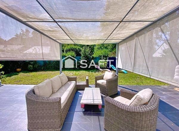 Maison familiale dans un cadre verdoyant prisé