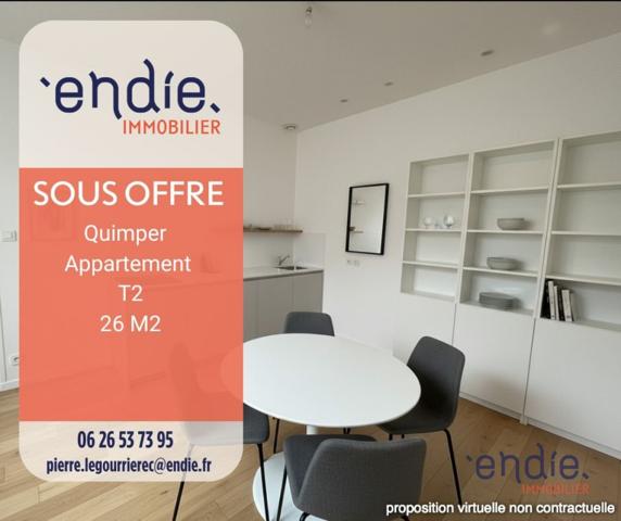 Vendu ! Quimper – Quartier Gare Appartement T2