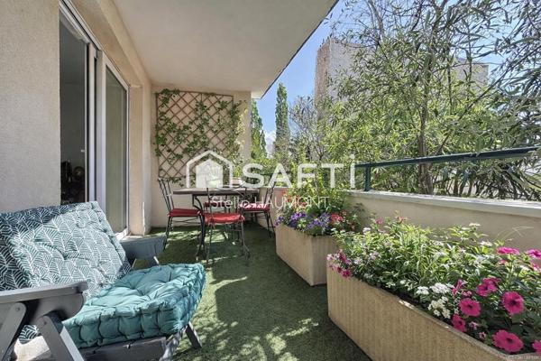 4P avec 3 chambres, un balcon et une place de parking en sous-sol