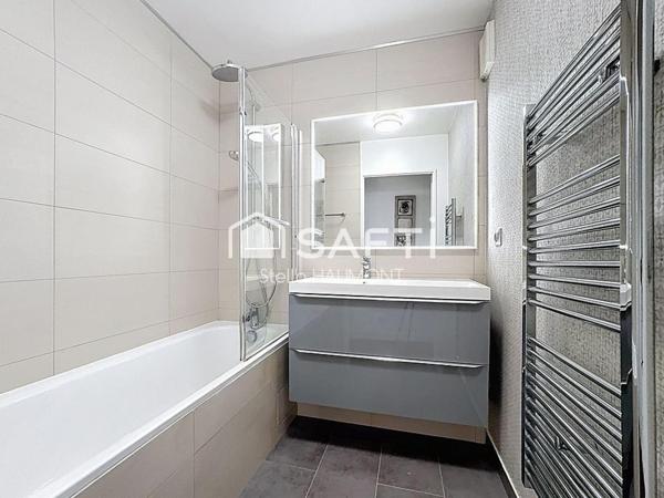 4P avec 3 chambres, un balcon et une place de parking en sous-sol