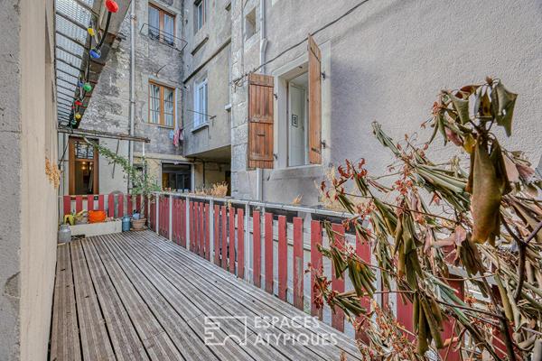 Appartement en centre historique avec terrasse