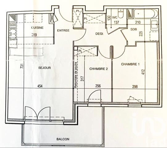 Appartement 3 pièces de 68 m² à Ville-la-Grand (74100)