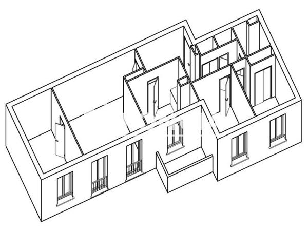 Location Appartement 4 pièces 85.04 m² - 20 RUE JEANNE D'ARC Lyon 69003