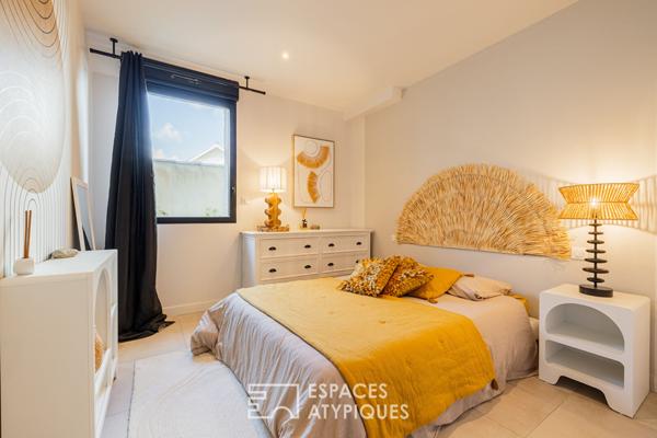 Contemporaine de caractère née d’un ancien chai avec vue contemplative