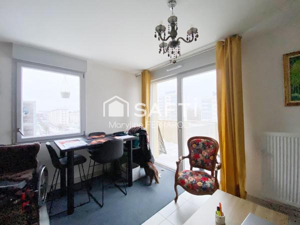 Appartement F2 NEUF, cuisine équipée, balcon, garage