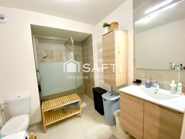 Appartement F2 NEUF, cuisine équipée, balcon, garage