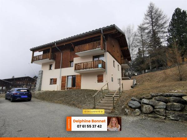 Valfréjus, appartement 2P/ T2 de 24.45 m2 en bordure d'une piste de ski