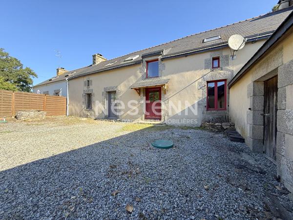 Ensemble immobilier de deux maisons T3 à vendre à MOREAC en campagne