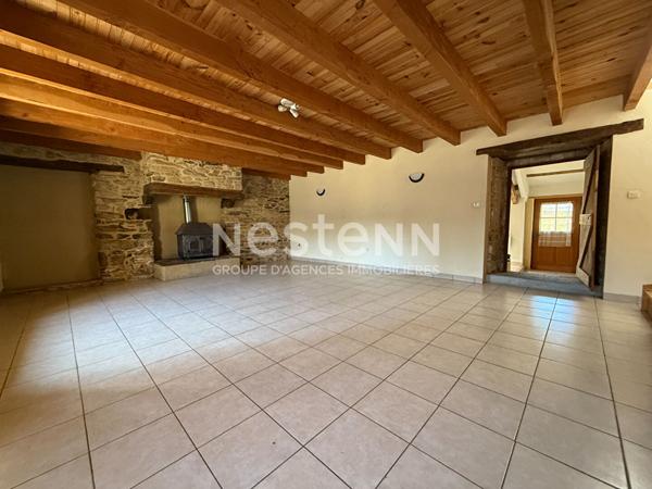 Ensemble immobilier de deux maisons T3 à vendre à MOREAC en campagne