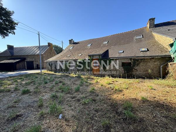 Ensemble immobilier de deux maisons T3 à vendre à MOREAC en campagne