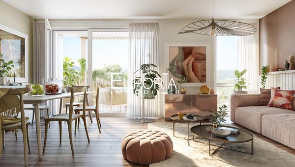 Appartement T4 de standing de 94 m² avec extérieur de 6m2 au 2ème étage