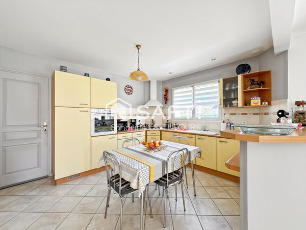 Maison 4 pièces avec garage et jardin