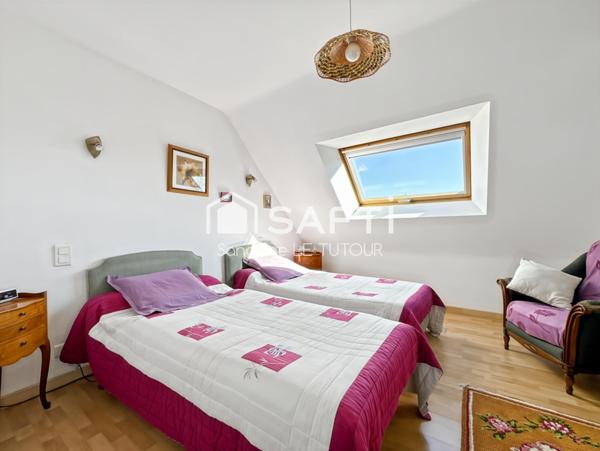 Maison 4 pièces avec garage et jardin